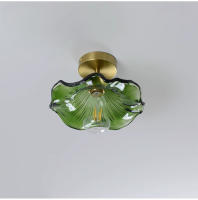 Lámpara Colgante De Vidrio Verde Vintage LED Para Decoración De Hogar Estilo Industrial Loft Luz Colgante Para Dormitorio Y Sala De Estar - details 5