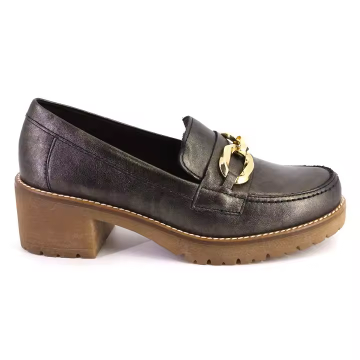 PITILLOS 20025 Zapatos de mujer bronce PIEL 624 - 1