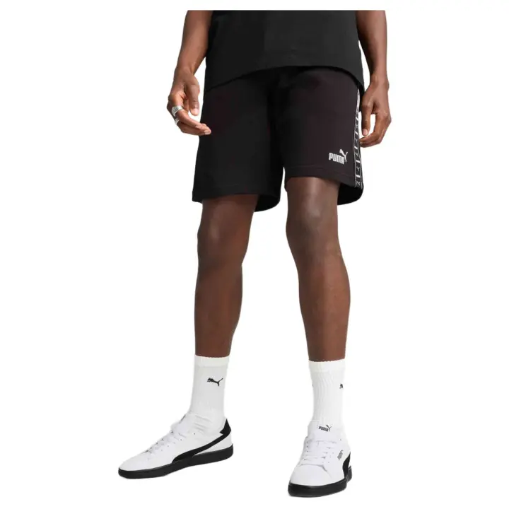 Pantalon Corto Puma Ess Tape 9 para hombre en color negro - 1