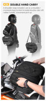 Bolsa De Tanque Universal Para Motocicleta Yamaha X-Max T-MAX N-MAX C400X GT C650GT Bolsa De Almacenamiento Y Herramientas Bolsa De Sillín Trasero De Alta Densidad Poliéster 900D - details 7