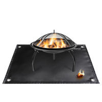 TOMSHOO Tapete De Grill Para Pabellón Y Camping Al Aire Libre Resistente Al Fuego Tapete De Ember Para Estufa De Gas - details 8