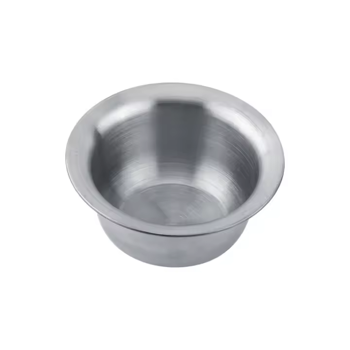 Cuenco/ bol de afeitado de acero inoxidable unika - 1