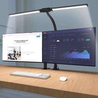 ORION91 Lámpara LED Fijar Mesa Flexo Gigante Color Blanco 5 Tonos de Luz Regulable (61,3x62 cm) Oficina Teletrabajo Escritorio Ordenador - SpazioLuzio - details 8