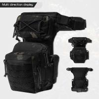 Bolsa De Pierna Para Hombres Mochila De Cintura Deportiva Multifuncional Para Senderismo Pesca Motocicleta Camping Viajes - details 24