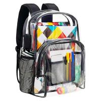 Mochila Transparente Impermeable De PVC Gran Capacidad Para Estudiantes Escuela - details 7