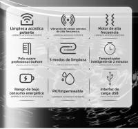 Cepillo De Dientes Eléctrico Recargable Para Adultos Con 8 Cabezas De Limpieza Suave Rotatoria Segura Y Eficiente Para Cuidado Oral Diario - details 5