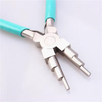 Aguja De Hacer Anillos Multi-etapa Bail Making Plier 3mm 4mm 6mm 7mm 9mm 10mm Herramienta De Joyería De Acero Inoxidable - details 1