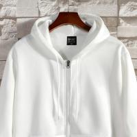 Sudadera De Capucha Con Cremallera Para Hombre Y Mujer Moda Casual Manga Larga Abrigo Deportivo De Invierno Estampado Sólido - details 4