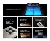 Teléfono Móvil Xiaomi REDMI Note 15 Pro 5G, Batería masiva de 6580 mAh, Cámara de 200 MP con nitidez extraordinaria, Corning® Gorilla® Glass Victus® 2, Pantalla AMOLED CrystalRes 1.5K de 6.83", IP66/IP68, MediaTek Dimensity 7400-Ultra - details 1