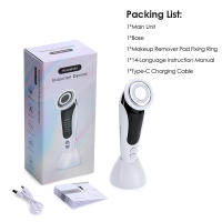 Dispositivo De Belleza Facial 7 En 1 Rejuvenecimiento De Piel Masajeador Facial Y Cuello Firmado Apparatus De Cuidado Facial Con Masaje Vibration - details 29