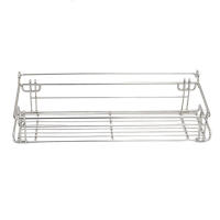 Bandeja De Almacenamiento Para Mesa De Camping Con Soporte Lateral Y Agujeros Para Drenaje En Acero Inoxidable 201 Para Picnics Al Aire Libre Y Viajes - details 0