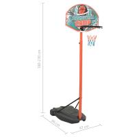 vidaXL Juego de baloncesto portátil ajustable 180-230 cm - details 7