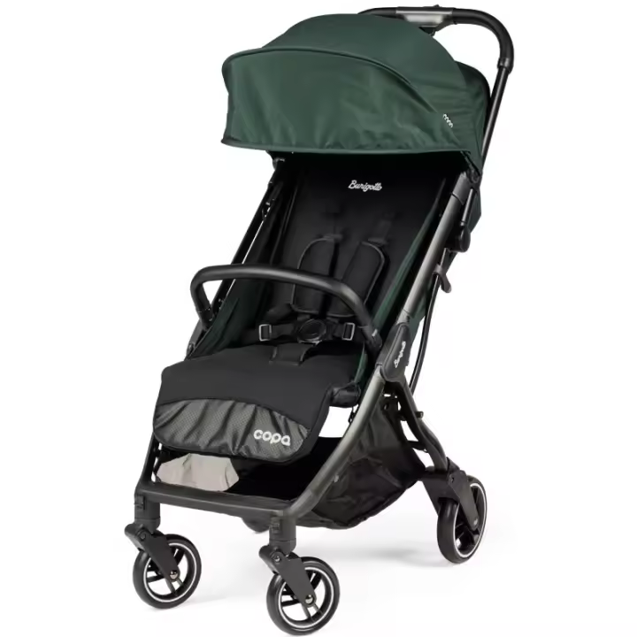 Burigotto Silla de Paseo Copa Para Bebé Con Ruedas Amortiguadas y Cinturón de Seguridad Ajustable - 1