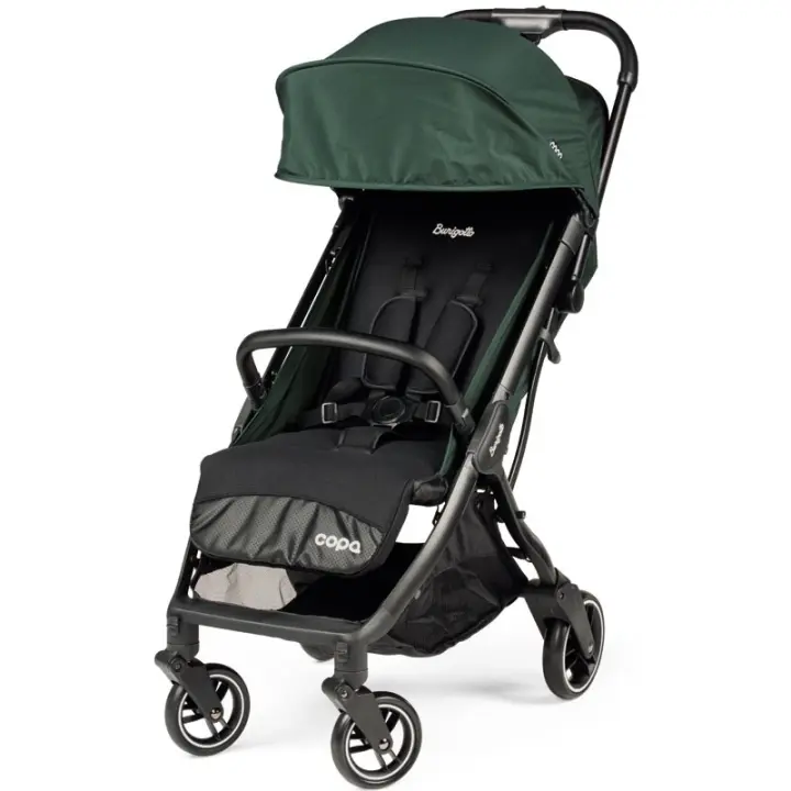 Burigotto Silla de Paseo Copa Para Bebé Con Ruedas Amortiguadas y Cinturón de Seguridad Ajustable - 1