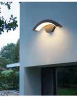 Lámpara De Pared Exterior Impermeable IP65 Con Sensor De Movimiento Radar Iluminación Exterior Para Porche Balcón Jardín Vestíbulo Luz Moderna LED Sin Ajuste Dimmer - details 5