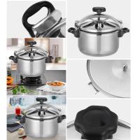 Olla a Presión Royal Swiss – Acero Inoxidable, 6L/8L/10L, Compatible con todo tipo de cocina, Cocción Rápida, Válvulas de seguridad. - details 2