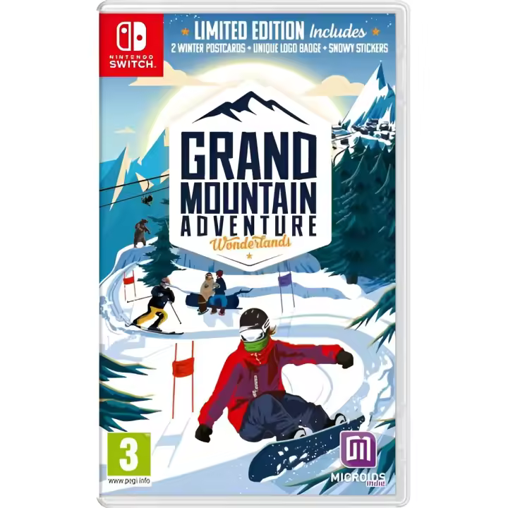Grand Mountain Adventure Wonderlands Limited Edition - Nintendo Switch - Nuevo precintado - PAL España - 1