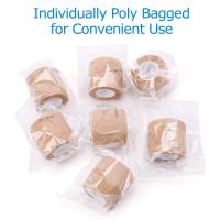 Vendaje Cohesiva,12 Rollos Vendas Elásticas Protectoras de Piel Vendaje Autoadhesivo Tape Proteger los Dedos de Tobillo y Muñeca - details 5