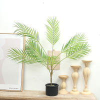 Kahaul Hoja De Palma Artificial Grande 60-125CM Ramo De Árbol Tropical Para Decoración De Hogar Jardín Y Navidad Material Plástico - details 3
