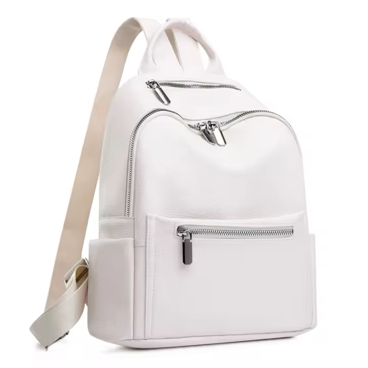 Nueva mochipa informal de cuero elegante para Mujer, Modern y de alta gama, con gran capacidad para desplantes Diarios. - 1