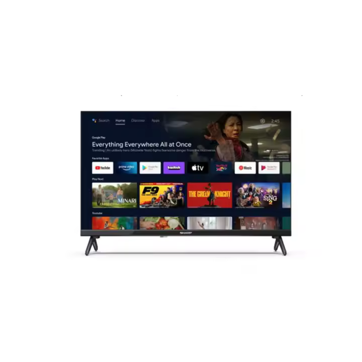TV SHARP LED 24" 24FH2EA  SMART ANDROID TV 11 , HDMI , WIFI - 1