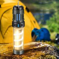 Linterna LED portátil para acampar, luz de emergencia magnética recargable por USB a prueba de agua, bombilla de emergencia portátil impermeable para exteriores para caminatas al aire libre - details 2