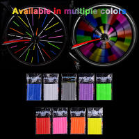 Kit De Seguridad Reflectante Para Ruedas De Bicicleta 12Pcs Estickers Reflexivos Colores Tubo Luz De Advertencia DIY Ciclismo - details 14