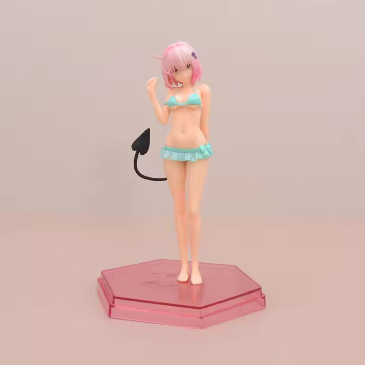 Figura De Colección De 17cm Tolove Momo Belia Deviluke Belleza En Postura De Pie Adorno Para Escritorio Regalo Para Jóvenes - 1