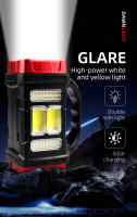 Luz Portátil Multifuncional Solar Recargable LED Con Fuente De Luz USB Dual Para Camping Y Exteriores Fuente De Iluminación Fuerte - details 0
