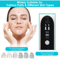 Limpiador de Poros Electrico Succionador, Limpiador Facial Ajustable de 3 Modos, Equipado con 6 Cabezales de Succión Reemplazables, Limpiador Facial con Pantalla LED, Adecuado para Hombres y Mujeres, san valentin regalos mujer - details 17