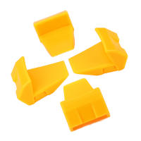 4pcs Protector De Mandíbula De Neumáticos En Plástico Amarillo Para Proteger La Rueda Del Guardabarros Al Cambiar Los Neumáticos Herramientas De Reparación De Neumáticos - details 5