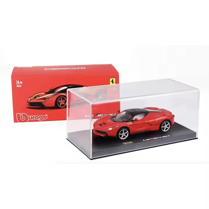 BURAGO MODELO DE COCHE DE CARRERAS La FERRARI 1/43 - 1