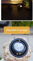 Lámpara Solar Para Jardín Decoración Exterior Impermeable LED Iluminación De Paisaje Jardín Luz De Escenario De Piedra Simulada Luz De Camino - details 3