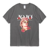 Camiseta Unisex Jojo Bizarre Adventure Anime Kawaii Manga Jojo Camiseta Gráfica Corta Para Hombres Y Mujeres Casual Primavera Otoño - details 6