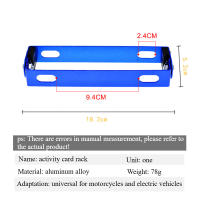 Kit De Eliminador De Faros De Barro Universal Ajustable Para Motocicleta Soporte De Placa De Número Y Señal Anterior En Aluminio CNC - details 7