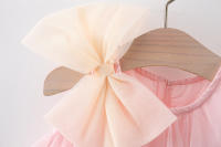 Vestido De Verano Para Niñas Con Lazo Dulce Ropa Cómoda De Voile Vestido De Fairy Para Bebés De 0 a 3 Años Ropa Infantil - details 4