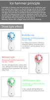 Máquina De Belleza LED Fotón Rejuvenecimiento Con Láser Azul Elevación Facial Tensión De Piel Curación Helada Ajuste De Poros Reducción De Arrugas Hidratación Suavidad De La Piel - details 7