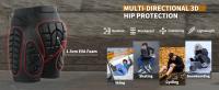 WOSAWE Shorts Protección Para Motocicleta Y Deportes De Snowboard Para Hombres Protección De Caderas Y Glúteos Equipamiento De Hockey MTB Bicicleta Motocross Esquí - details 2