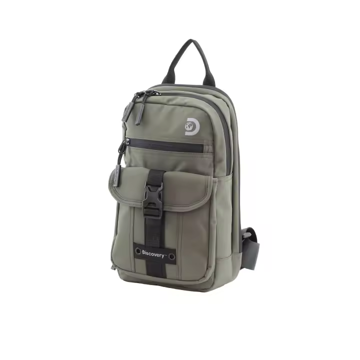 Mochila DISCOVERY  Shield de cruzar urbana y de viaje, múltiples bolsillos. Capacidad 7 litros. medidas 34*20*12 cm. - 1