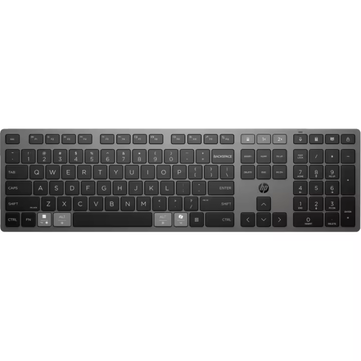 HP - Teclado inalámbrico recargable multidispositivo 725 9T5B2AA - 1