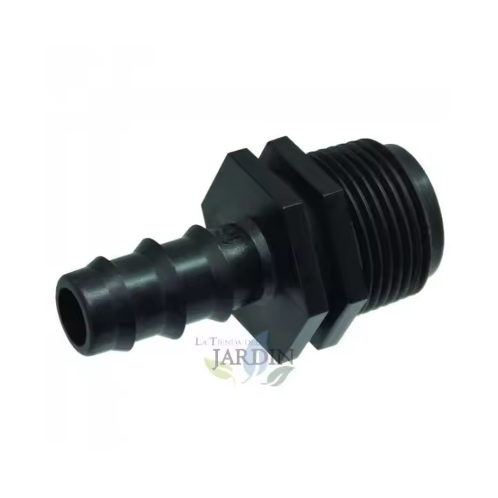 Suinga Accesorio de Goteo para Riego por Goteo - Enlace Rosca Macho 16mm X 1/2 - 1
