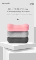 Cojín Portátil Pequeño De Memoria Para Oficina Comida Siesta Viaje Cervical Vertebra Almohada De Espuma 100% Algodón Con Funda De Seda Y Velocidad - details 0