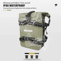 Bolsa De Almacenamiento Para Motocicleta Impermeable De Gran Capacidad Bolsa Colgante Lateral Para Viaje Resistentes Al Choque - details 4