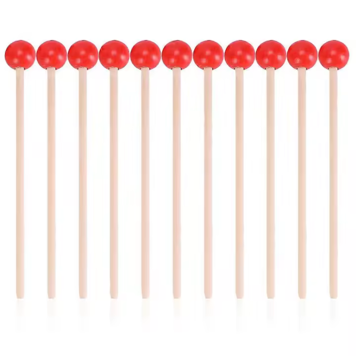 25 piezas Poppets - Mazos de percusión para niños, baquetas, mazos de percusión para tambor, teclados, marimbas - 1
