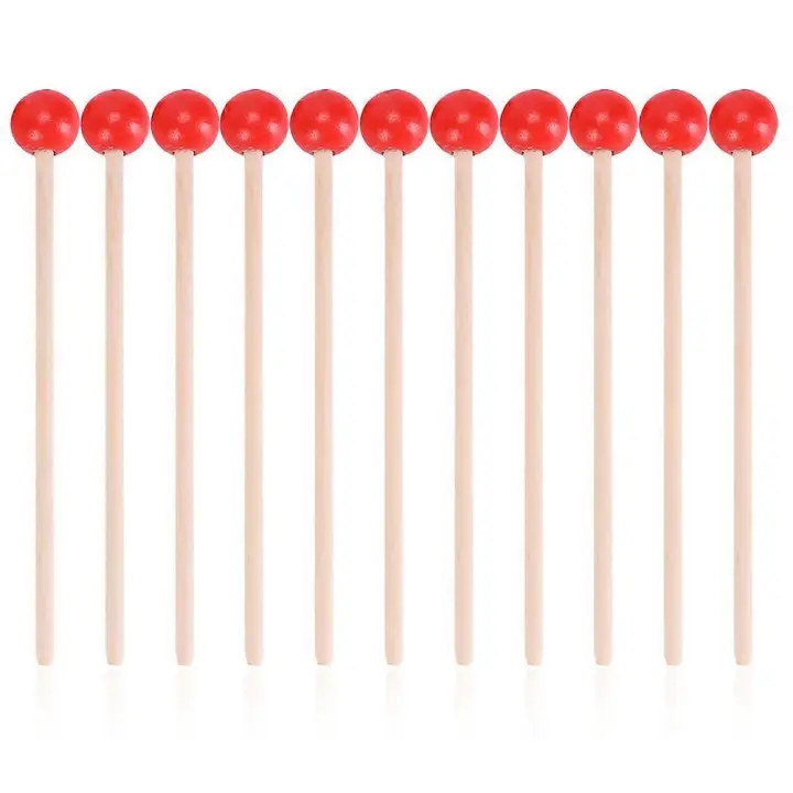 25 piezas Poppets - Mazos de percusión para niños, baquetas, mazos de percusión para tambor, teclados, marimbas - 1
