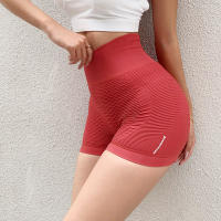 Shorts De Yoga Para Mujer Cintura Alta Control De Abdomen Levantamiento De Glúteos Deportivos Para Gimnasio Y Correr - details 8