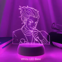 Lámpara De Noche LED USB Anime Hunter X Hunter Luz Táctil Para Niños Decoración 3D Lámpara Hisoka Iluminación Para El Dormitorio - details 8