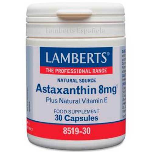 Lamberts Astaxantina 8Mg. Con Vit. E 30Cap.