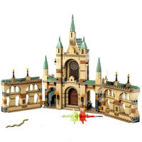 Castillo De Batalla MOC Bloques De Construcción Weasleys Modelo De Wizard Para Niños 730 Piezas Regalo De Cumpleaños Y Navidad - details 5
