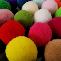 Juguetes Para Gatos De Entrenamiento Creativos Mini Pompas Juegos De Extensión Bola De Peluche Accesorios Para Mascotas Tamaño 10/20/30PCS - details 11